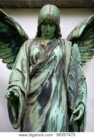 Grave at Melaten Friedhof in Cologne, Germany 