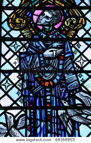 Stained glass window