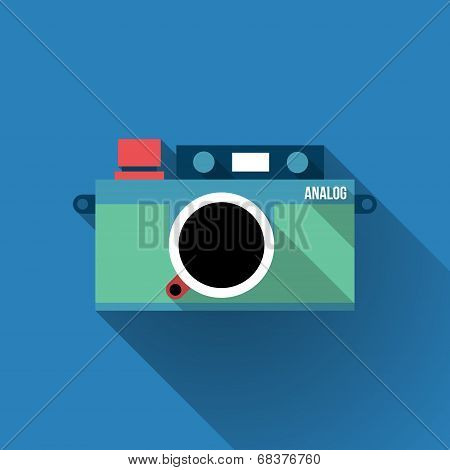 Analog Rangefinder Film Camera