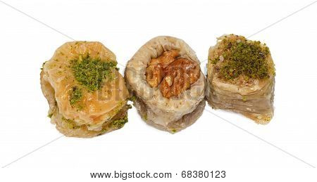 Three Baklavas