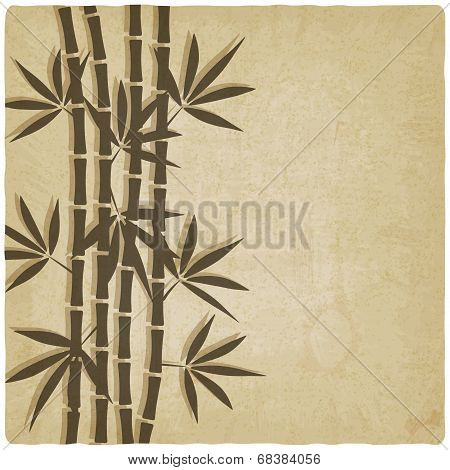 bamboo old background