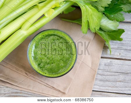 Fresh Celery Smoothy Juice