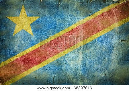 Flag Of The Democratic Republic Of The Congo