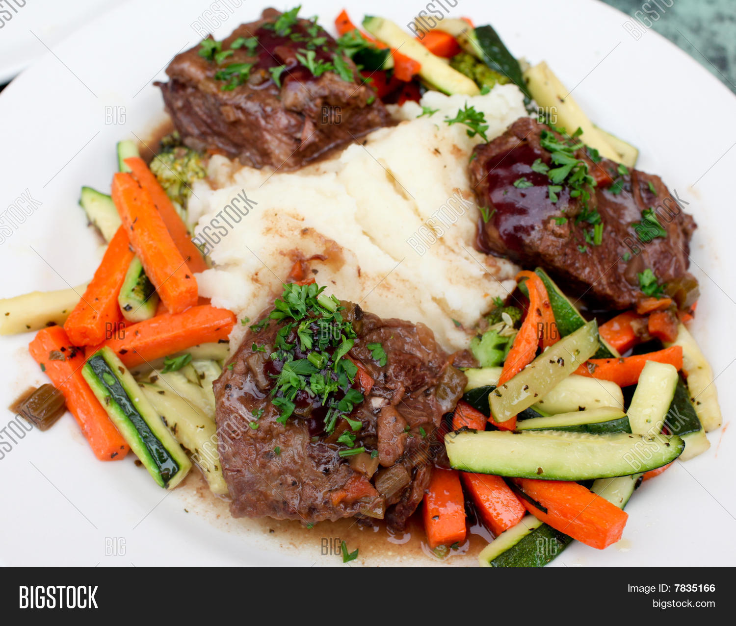 Tender Beef Short Ribs Image & Photo (Free Trial) Bigstock