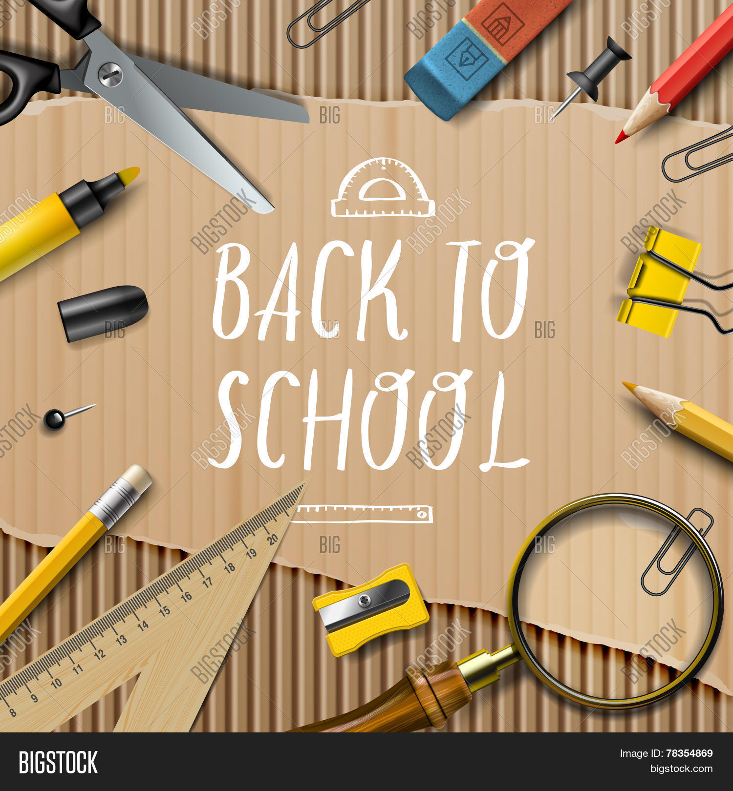 Welcome Back School Vector Photo Free Trial Bigstock