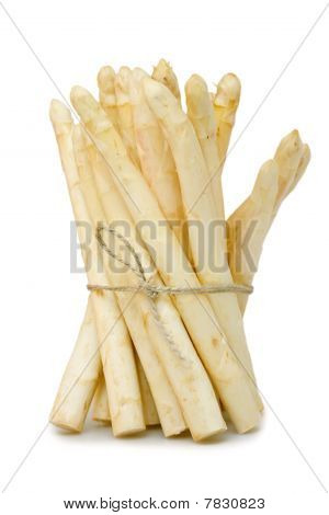 Asperges gebundelde