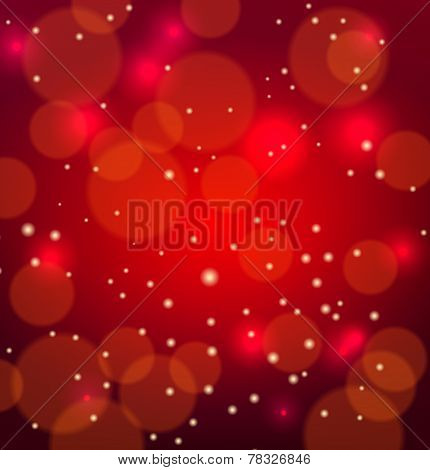 abstract red vectoral background
