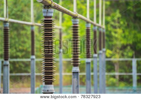Power station for making electric energy