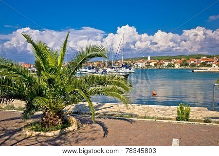 Bibinje Village In Dalmatia Waterfront View