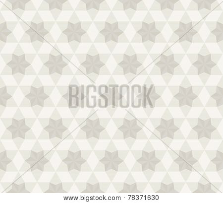 Antique Star Pattern, Seamless Background