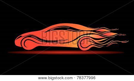 Racing car