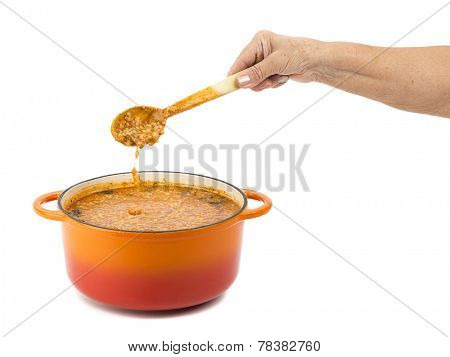 Homemade Ezogelin Soup