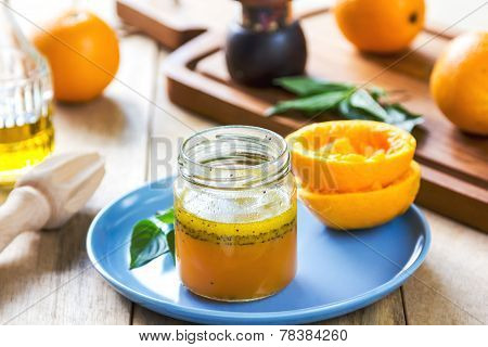 Orange Salad Dressing With Poppy Seed