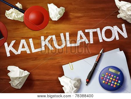 Kalkulation Desktop Memo Calculator Office Think Organize
