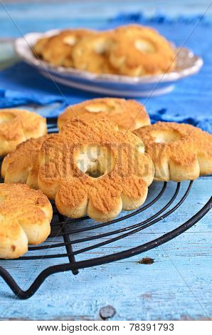 Butter Biscuits In The Shape Of A Flower