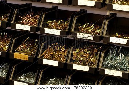 screws in organizer