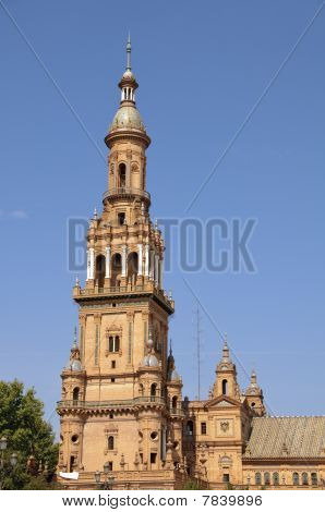 Plaza De Espana Sevilla, İspanya