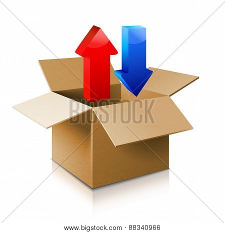 Cardboard Box Icon