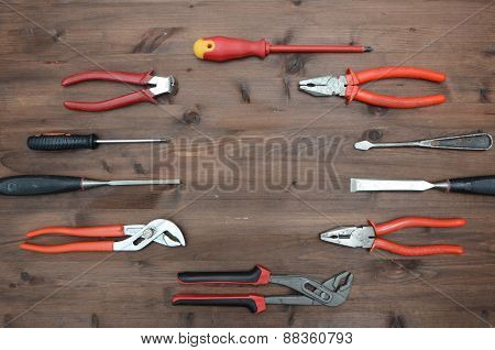 Set Of Different Tools