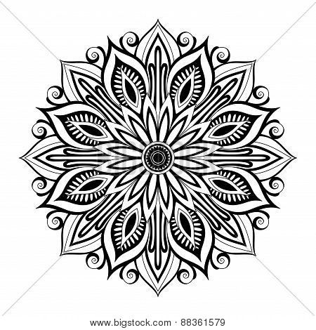 Beautiful Deco Mandala (vector)