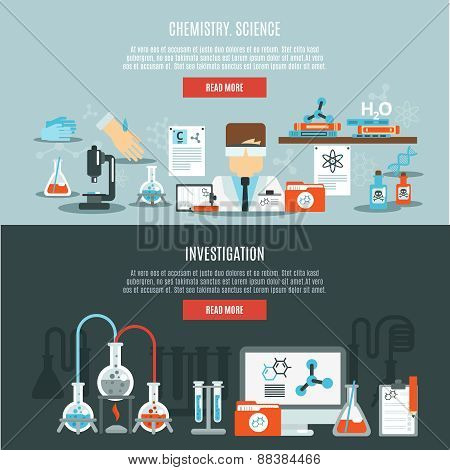 Chemistry Banner Set