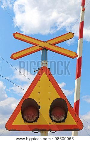 Level Crossing Sign