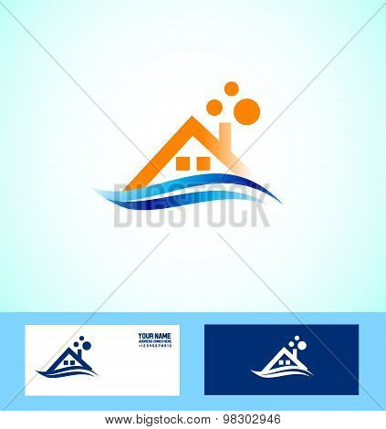 Real Estate House Icon Logo
