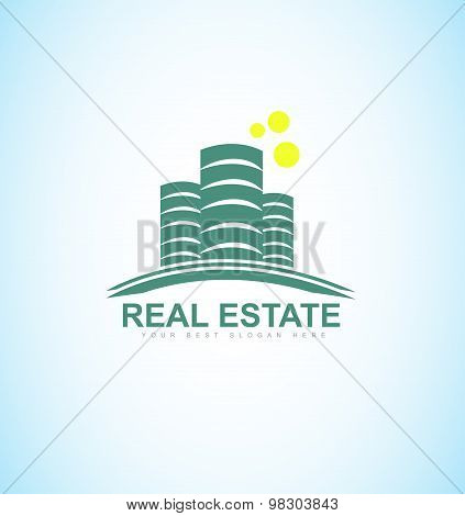 Real Estate Blue Logo