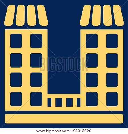 Company icon from Business Bicolor Set