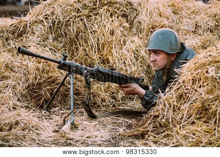 Reconstruction of Battle during events dedicated to 70th anniver