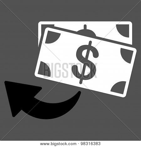 Cashback icon from Business Bicolor Set