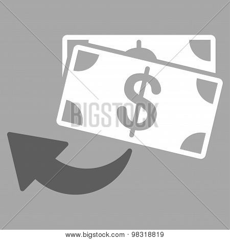Cashback icon from Business Bicolor Set