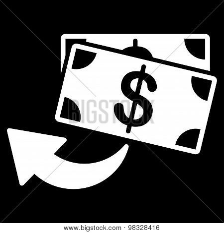 Cashback icon from Business Bicolor Set