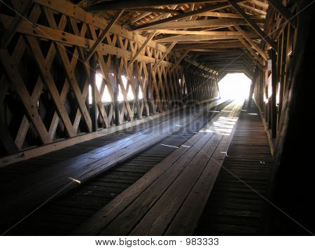Watson Mill Bridge-Interieur