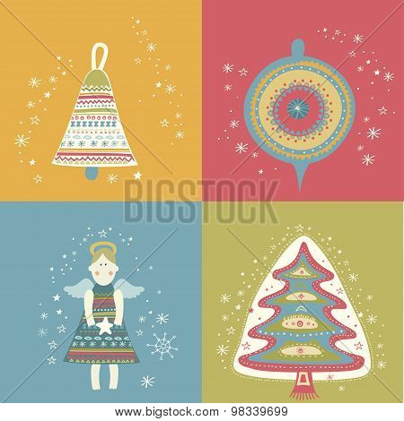 christmas  gift present pattern