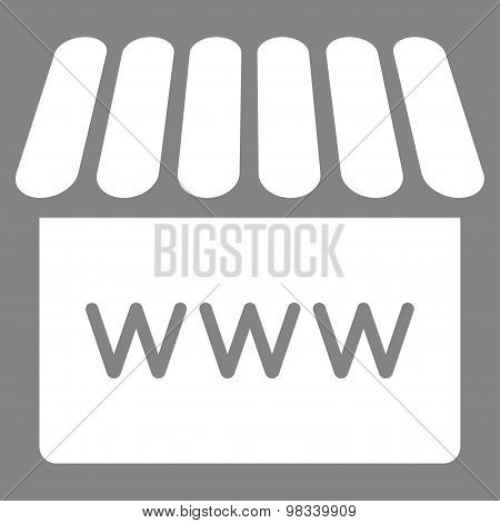Webstore icon from Business Bicolor Set