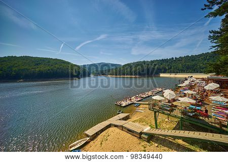 Lake Resort Landscape