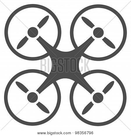 Nanocopter icon from Business Bicolor Set