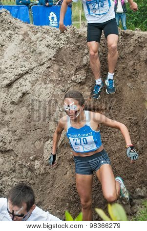 Dirty Cross-country Race Stage. Tyumen. Russia