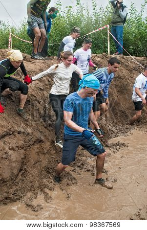 Dirty Cross-country Race Stage. Tyumen. Russia