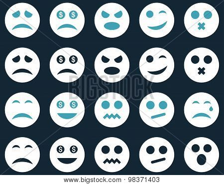 Smile and emotion icons