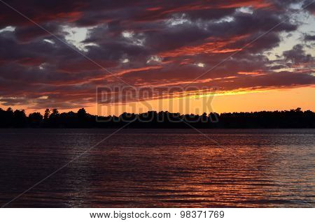Lake Minocqua Sunset