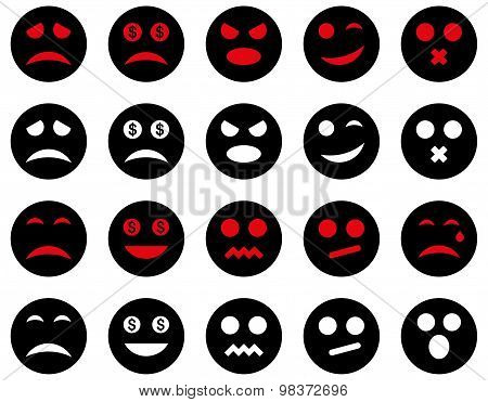 Smile and emotion icons