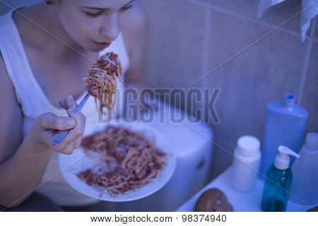 Bulimic With Sense Of Guilt