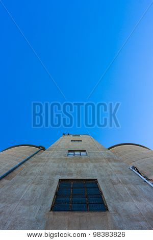 Silos On Blue Sky 3