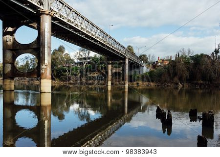 Large 19Th Century Bridge - Film Look