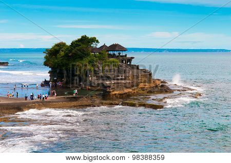 Talah lot temple in Bali island, Indonesia