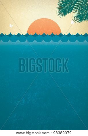 Abstract Beach Background