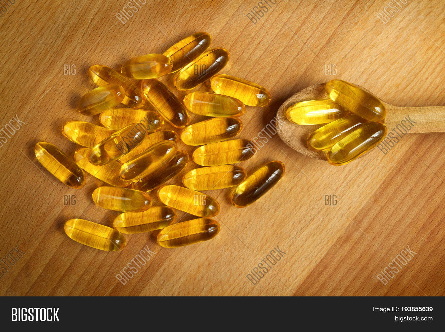 Fish Oil Gel Capsules Image & Photo (Free Trial) Bigstock