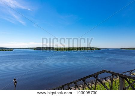 The Great Russian River Volga